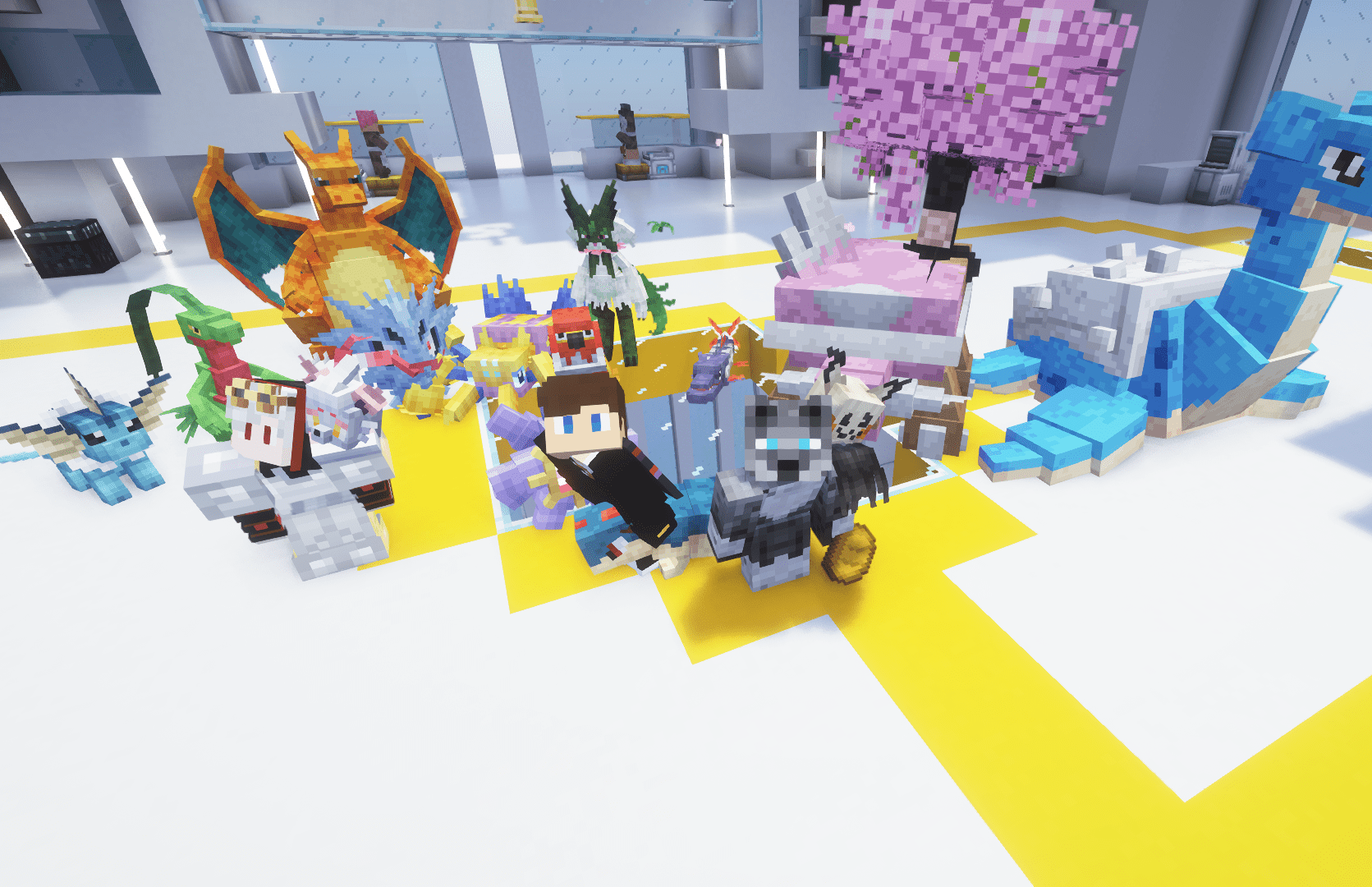 Cobblemon photo de groupe